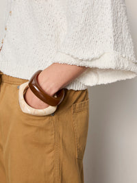 I'M YOURS BUTTON FRONT SWEATER