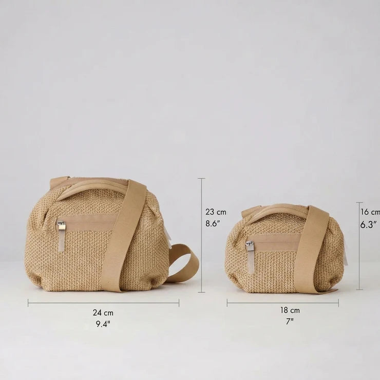 Bonnie Mini Crossbody Bag - Straw