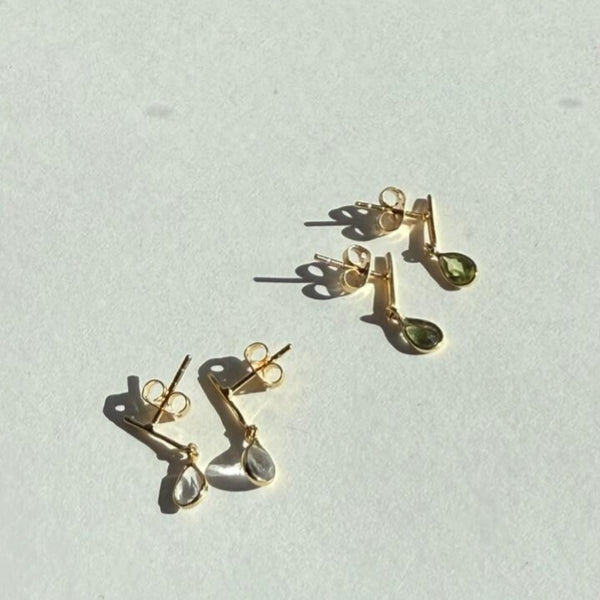 Crystal Quartz Earring