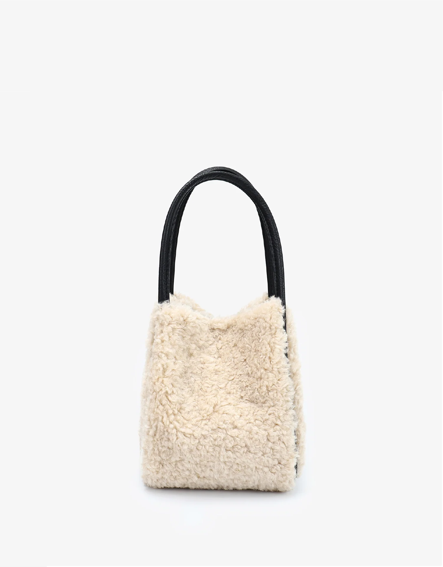 Hollace Shearling Mini Tote