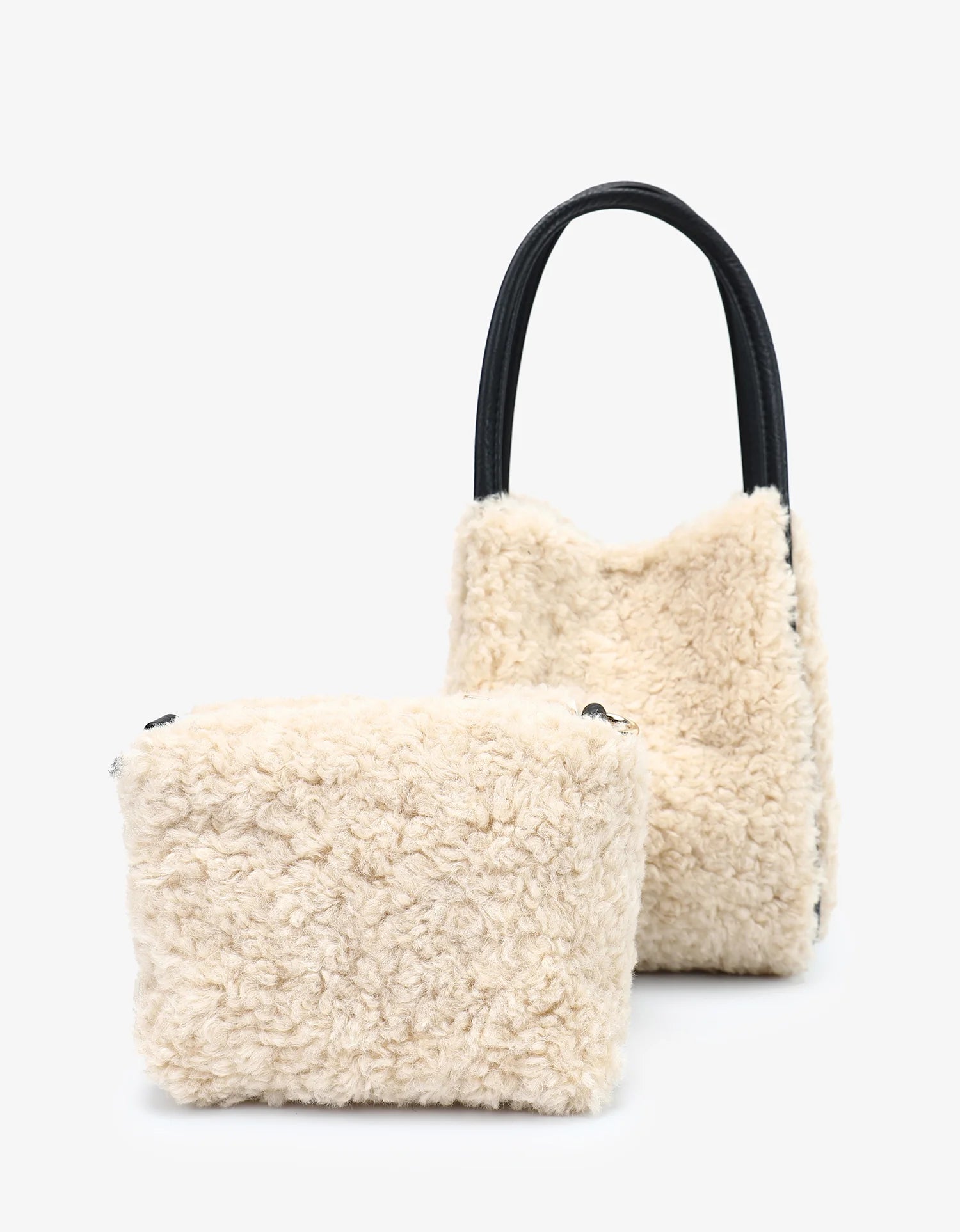 Hollace Shearling Mini Tote