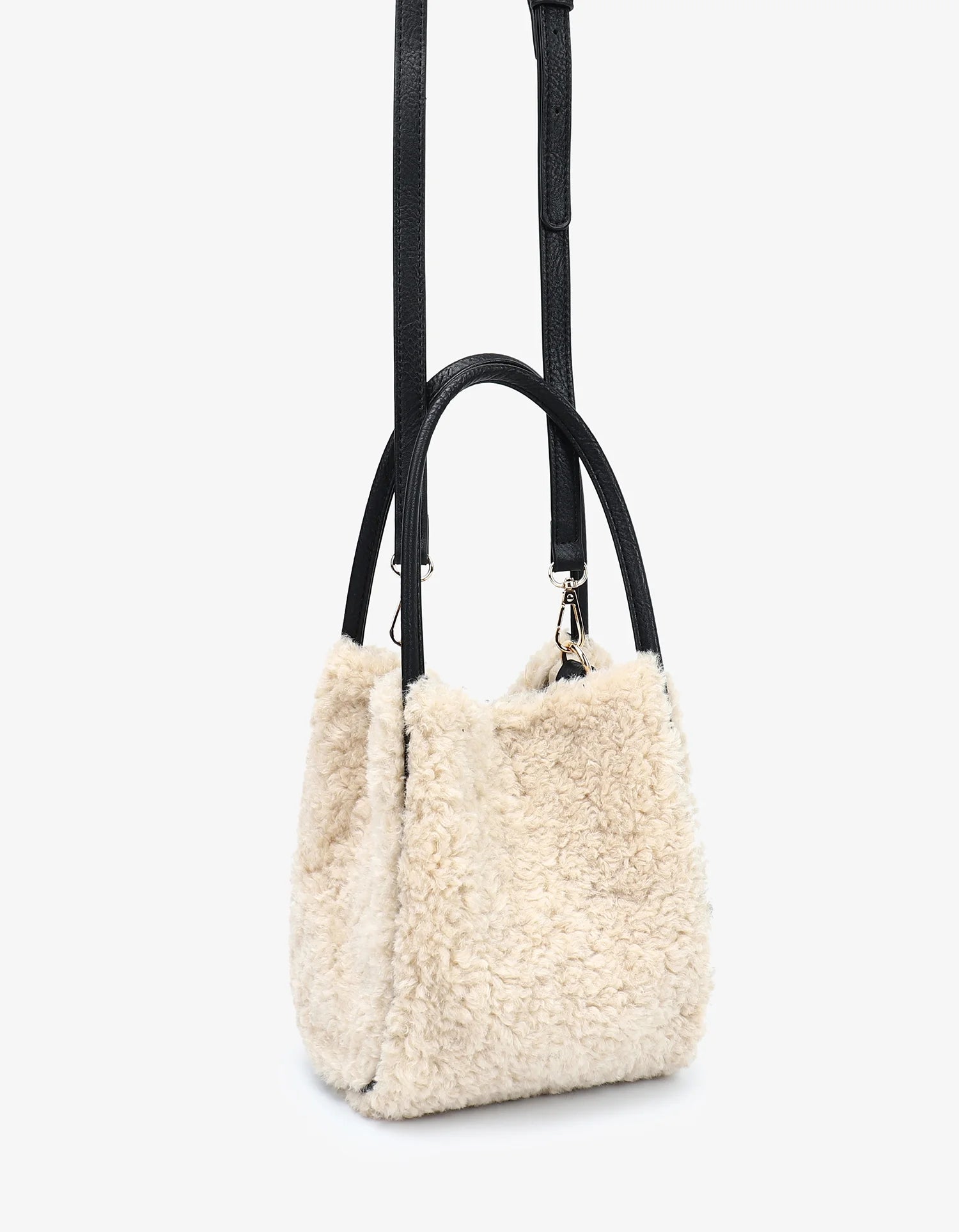 Hollace Shearling Mini Tote