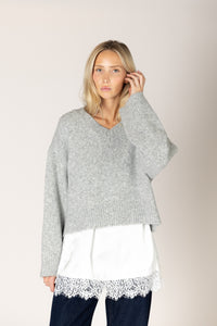 LUXE V SWEATER