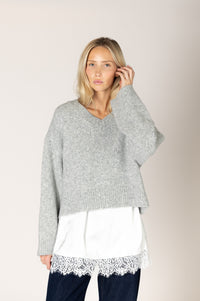 LUXE V SWEATER