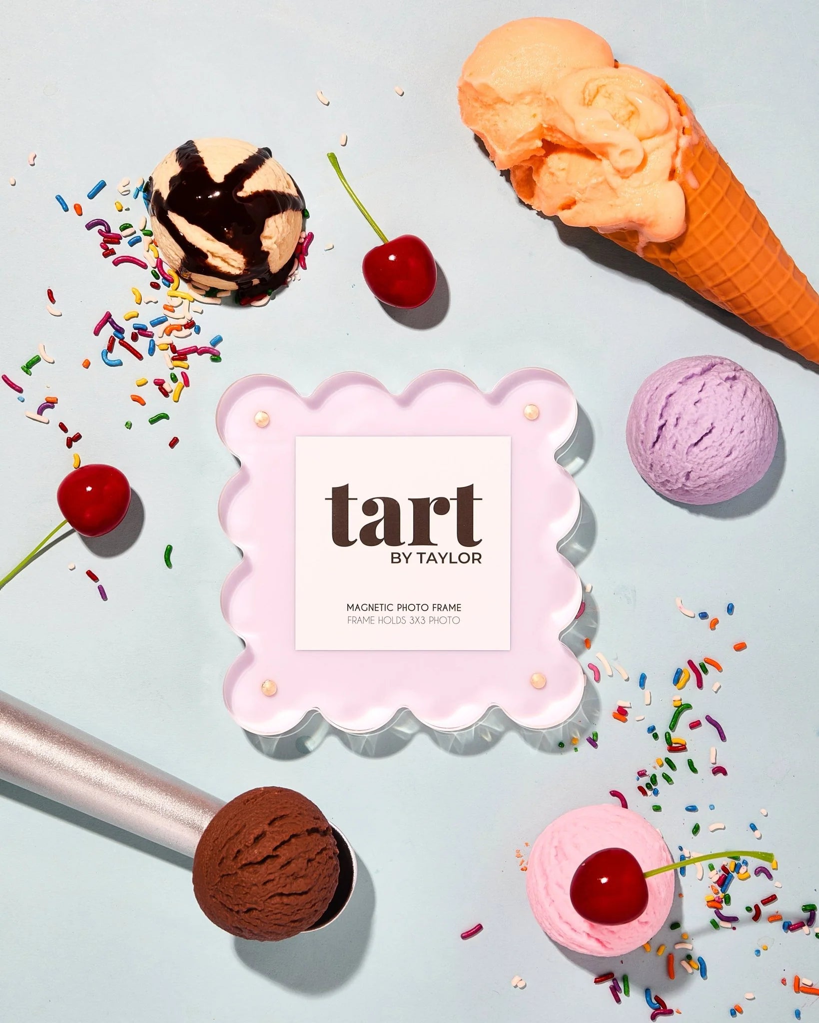 Lavender Mini Acrylic Photo Frame