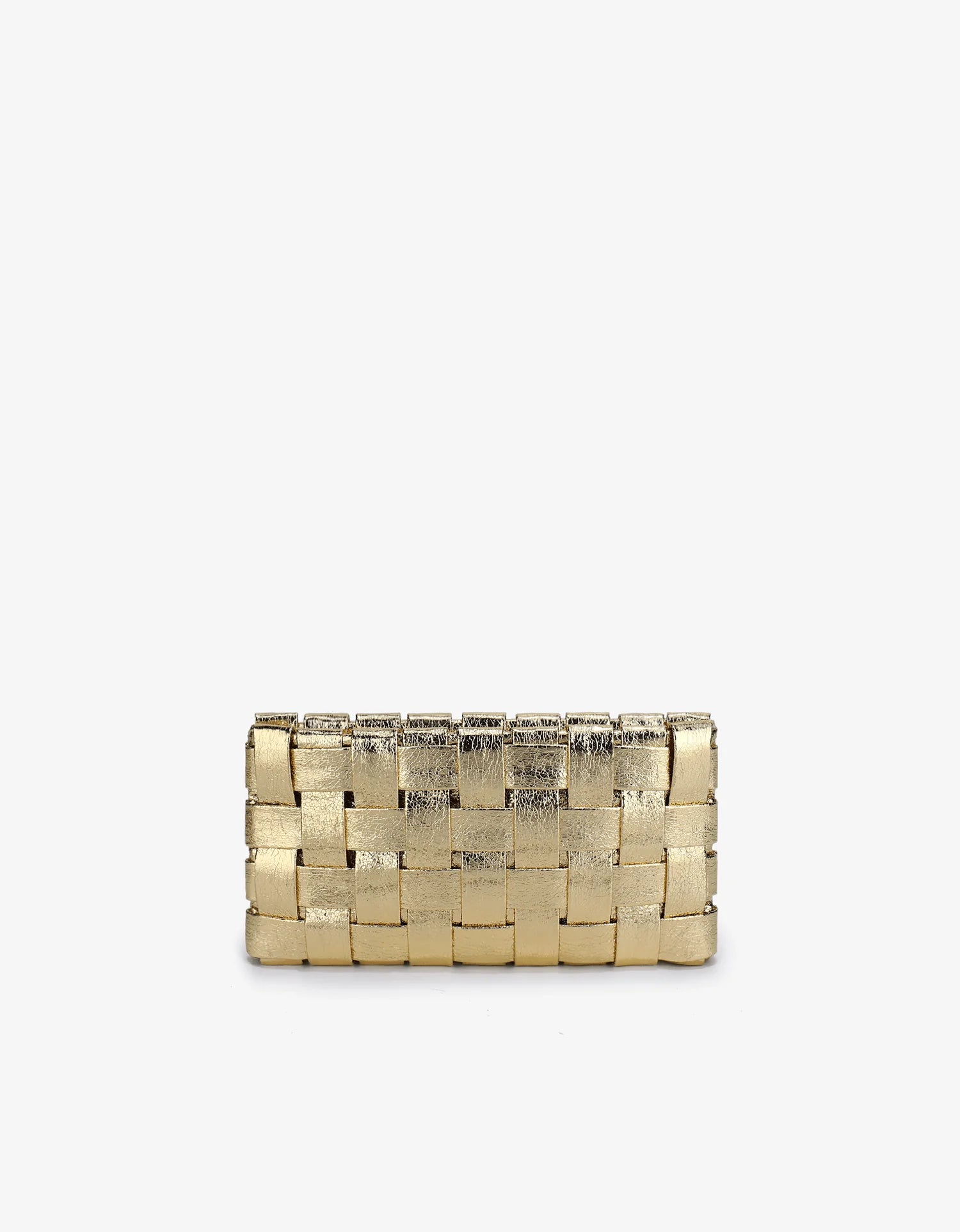 Lindy Clutch - Metallic Gold