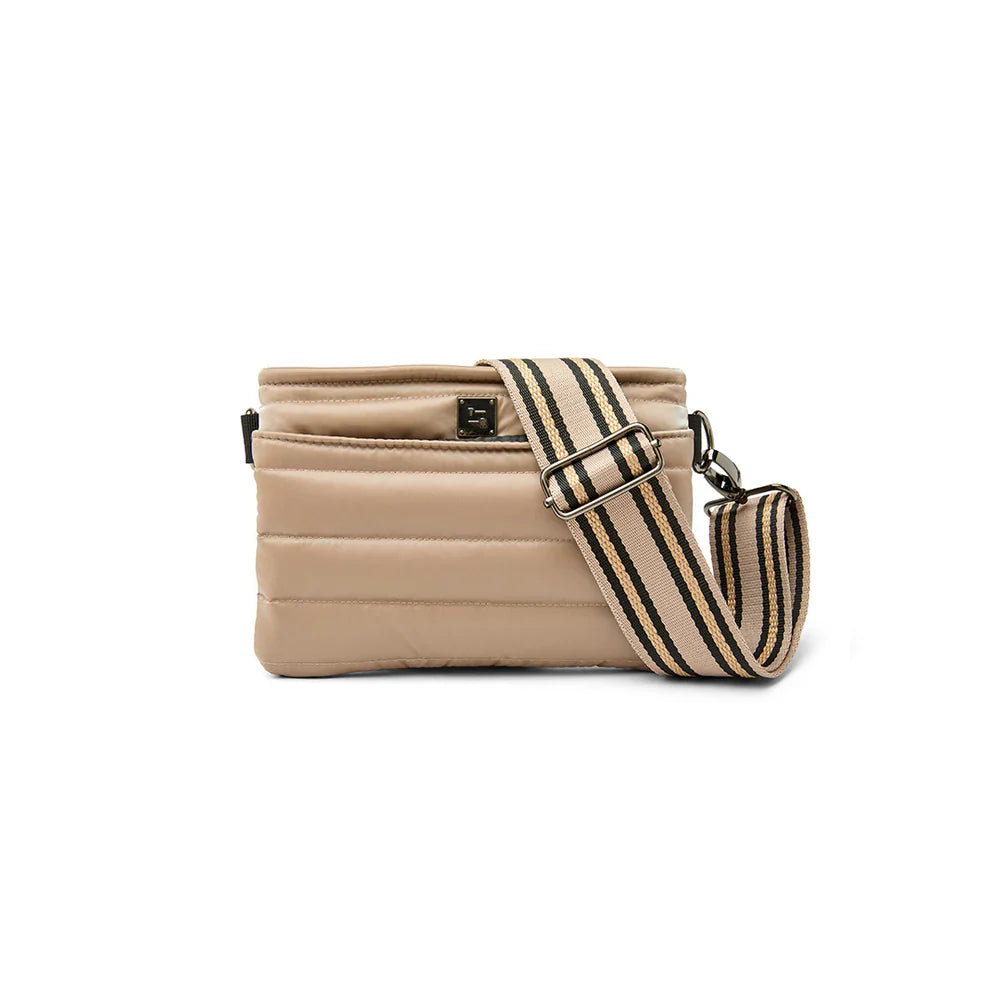 Bum Bag Crossbody - Liquid Taupe