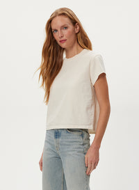 SOLENE BOXY HIGH CREW TEE