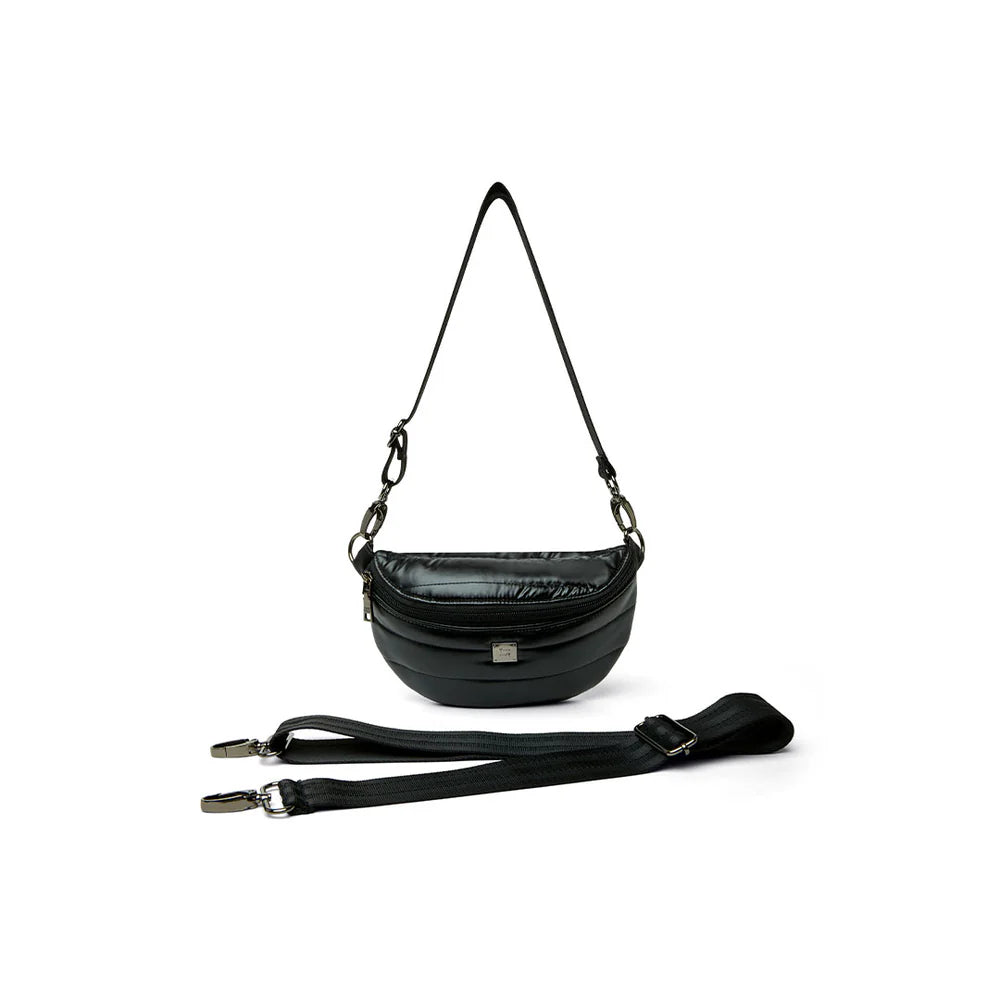 Shining Star Sling Crossbody - Pearl Black