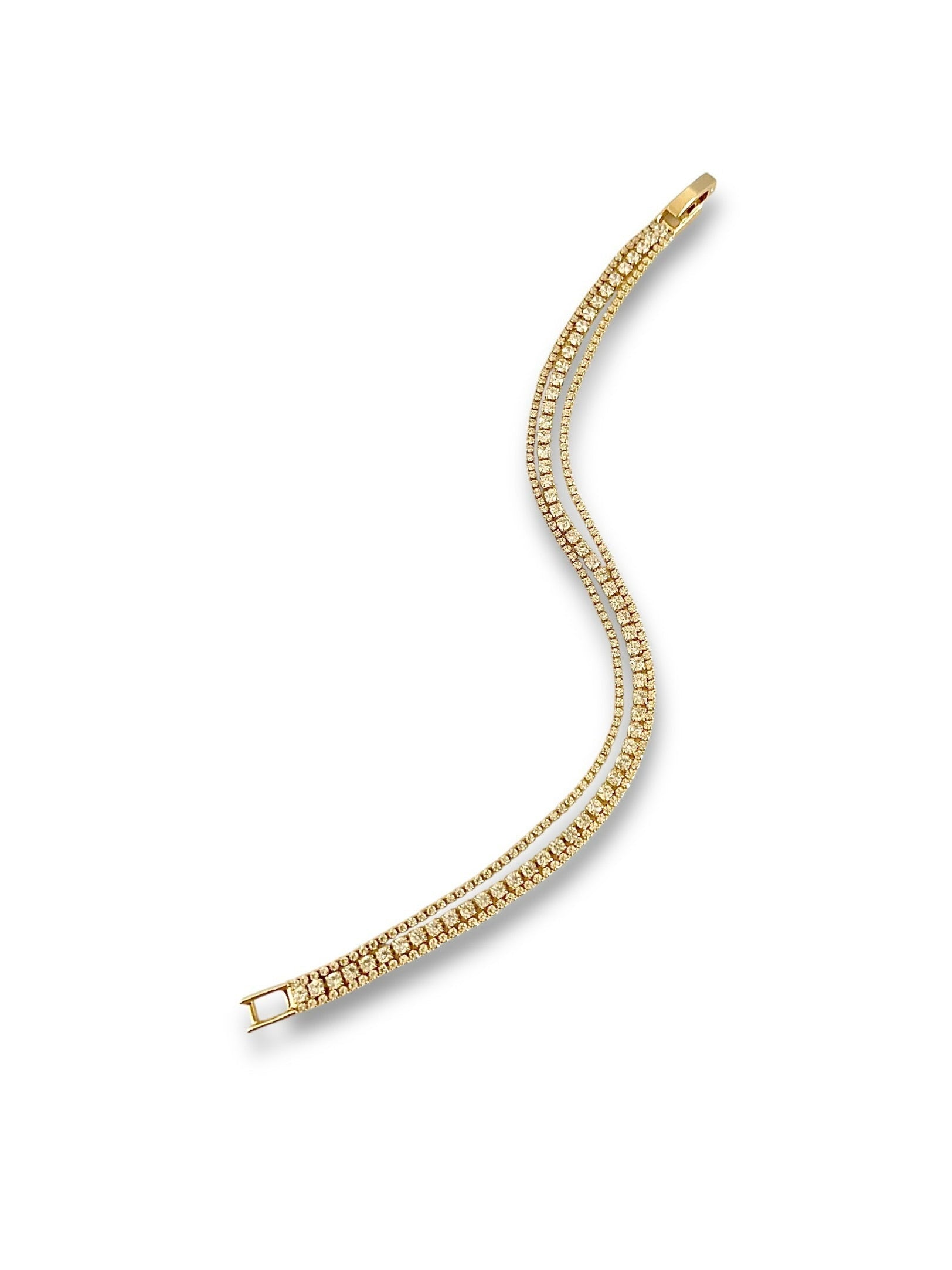 Triple Tennis Bracelet