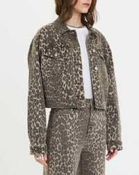 DEL MAR CROPPED TRUCKER JACKET