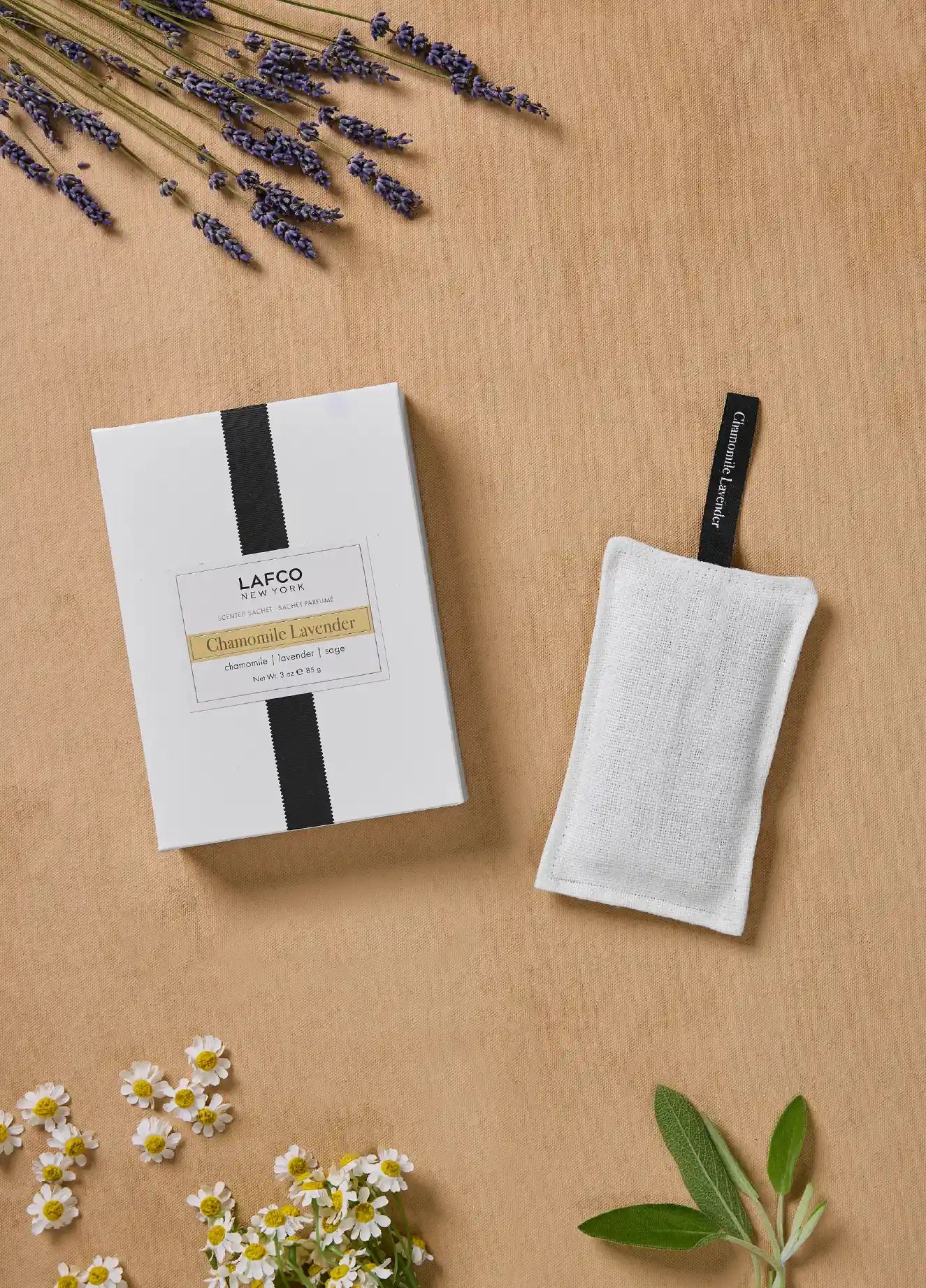 LAFCO Chamomile Lavender Scented Linen Sachet