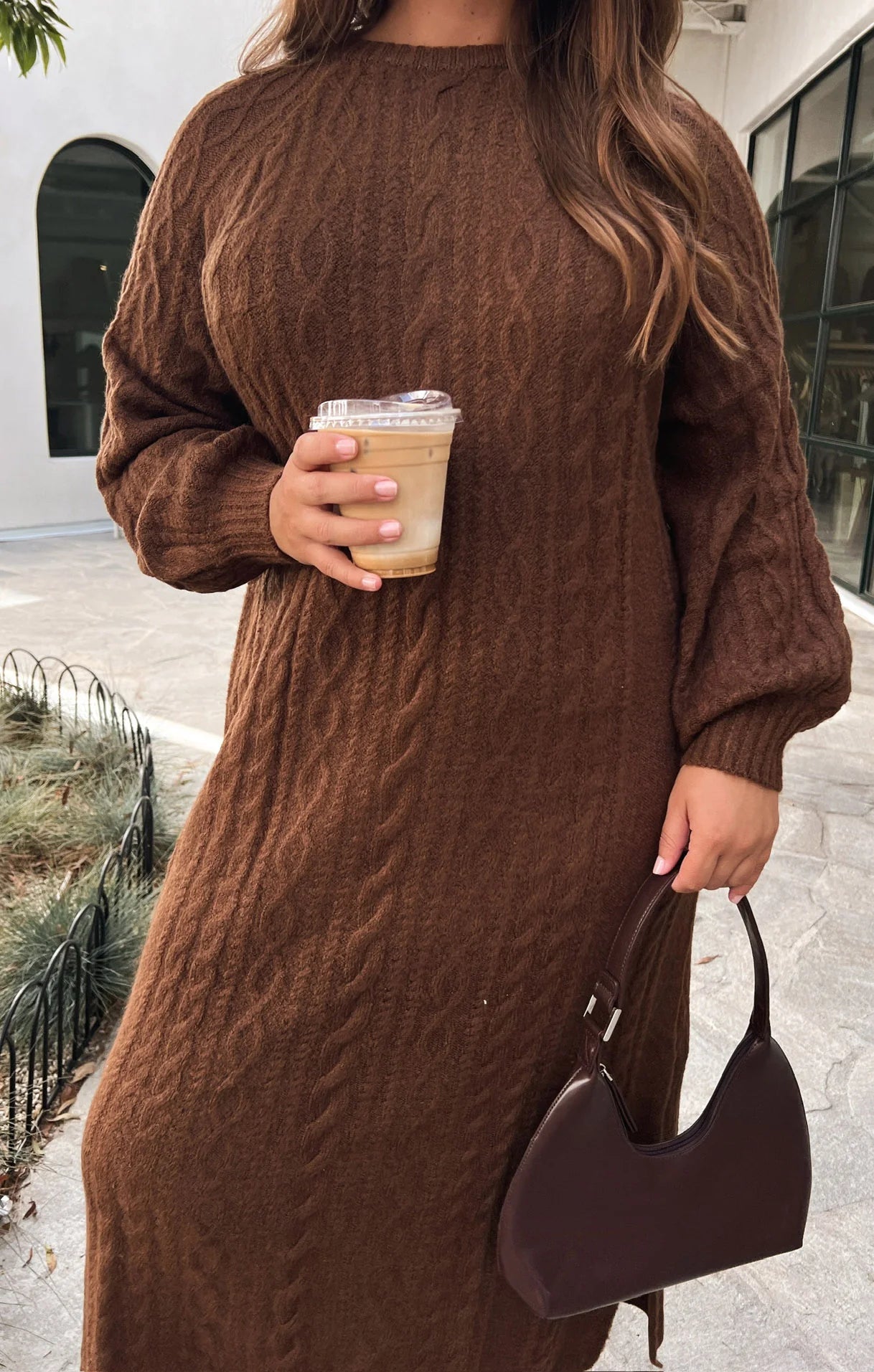 Barb Oversized Sweater Dress