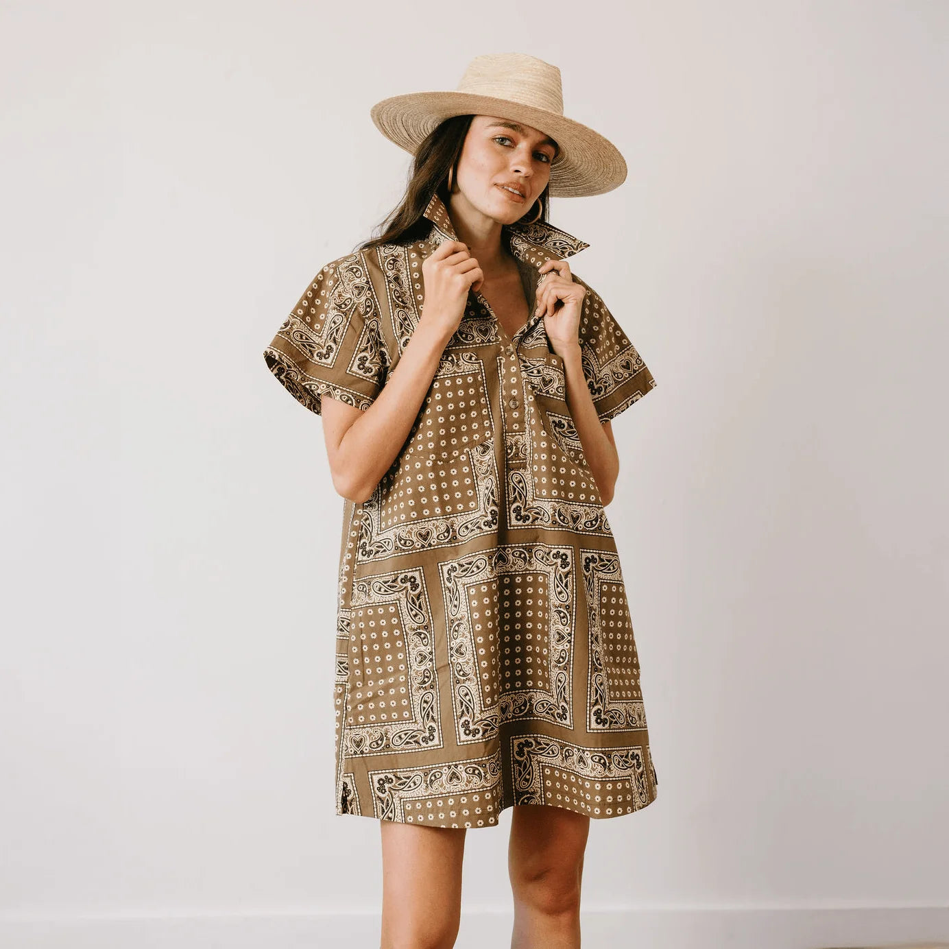 Bandanna Getaway Dress