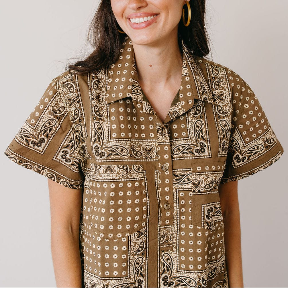 Bandanna Getaway Dress