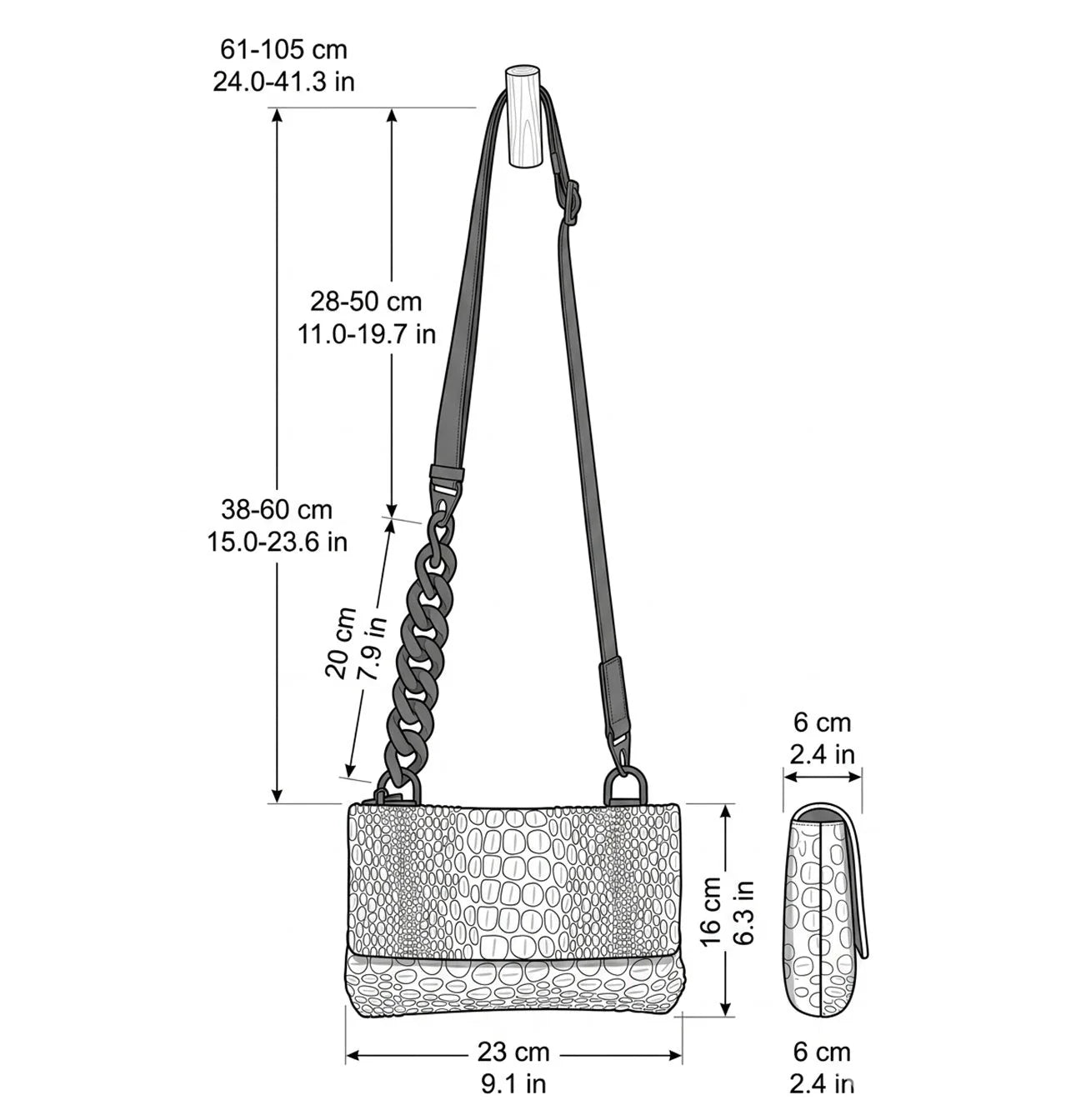 Tokyo Clutch - Denim