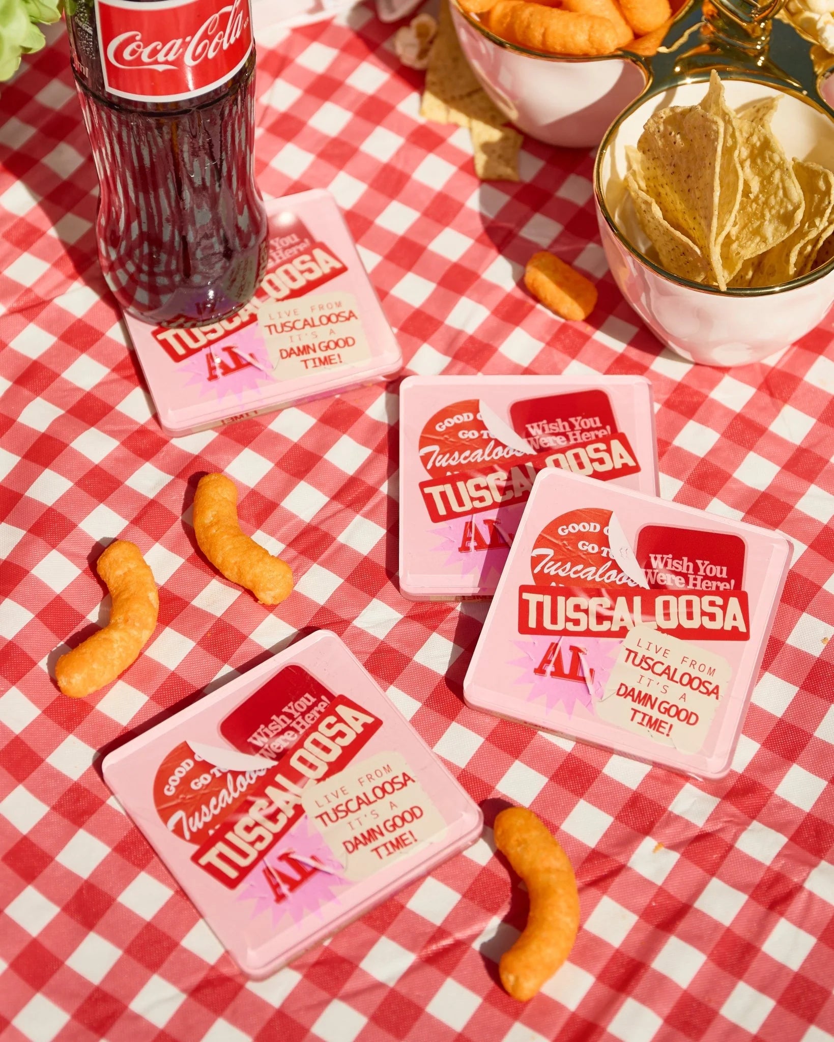 Tuscaloosa Acrylic Coasters (Set of 2)