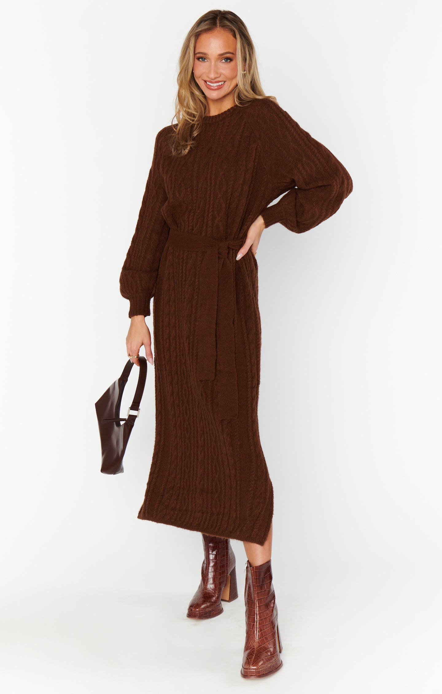 Barb Oversized Sweater Dress