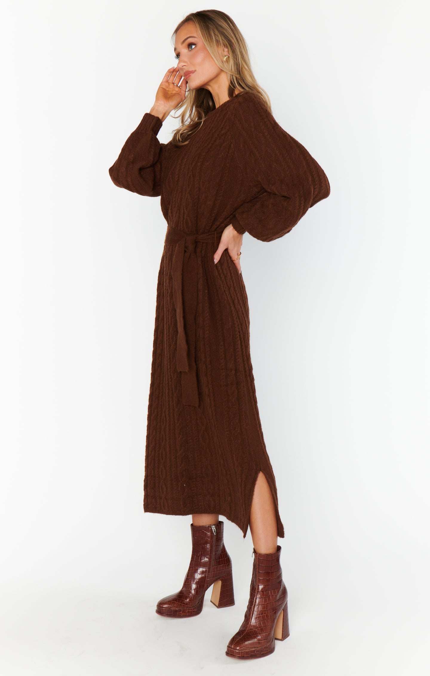 Barb Oversized Sweater Dress