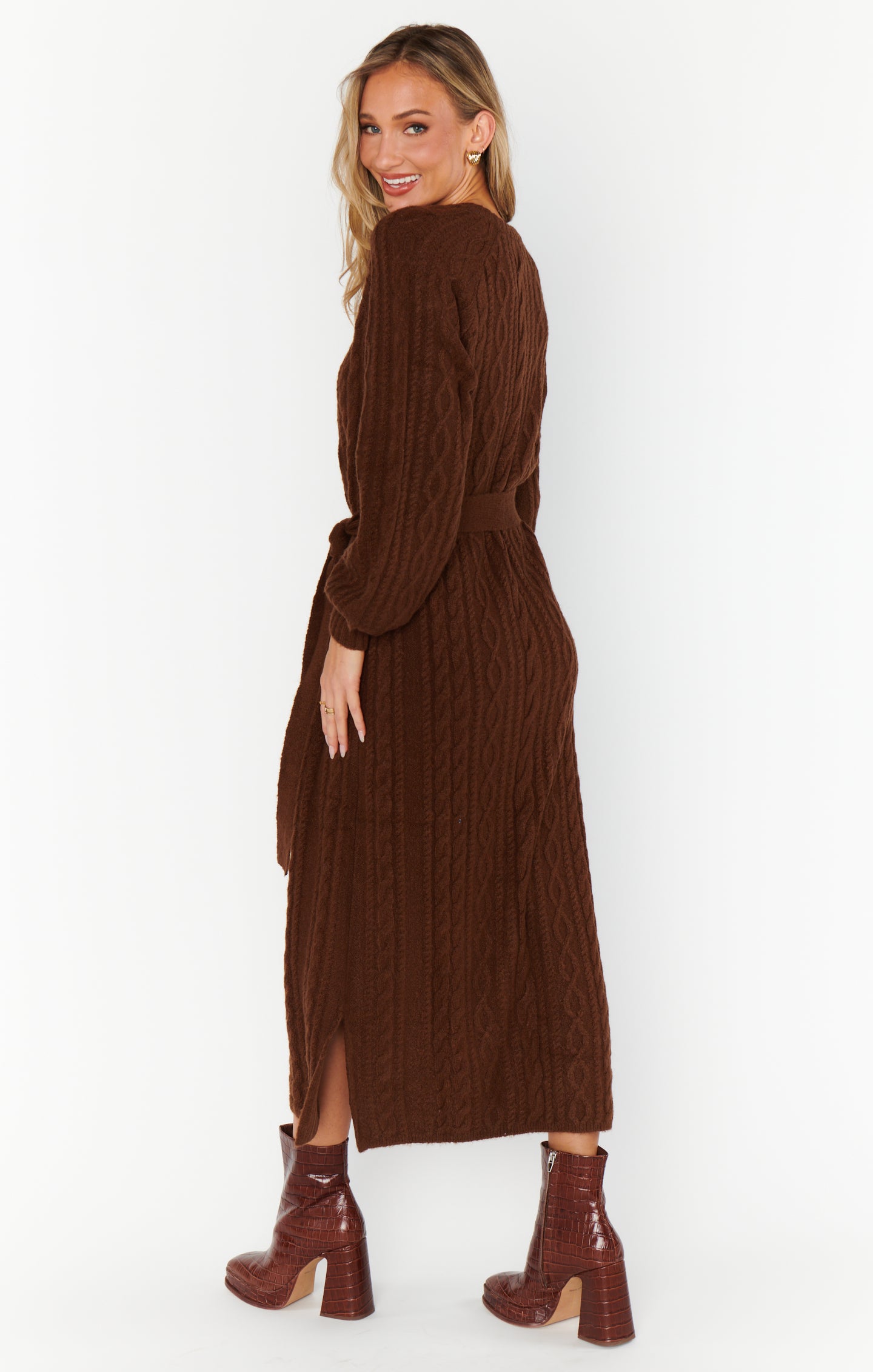 Barb Oversized Sweater Dress