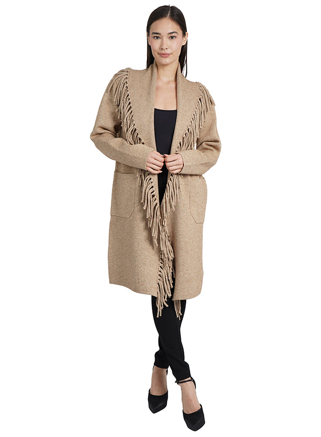 Long Fringe Cardigan