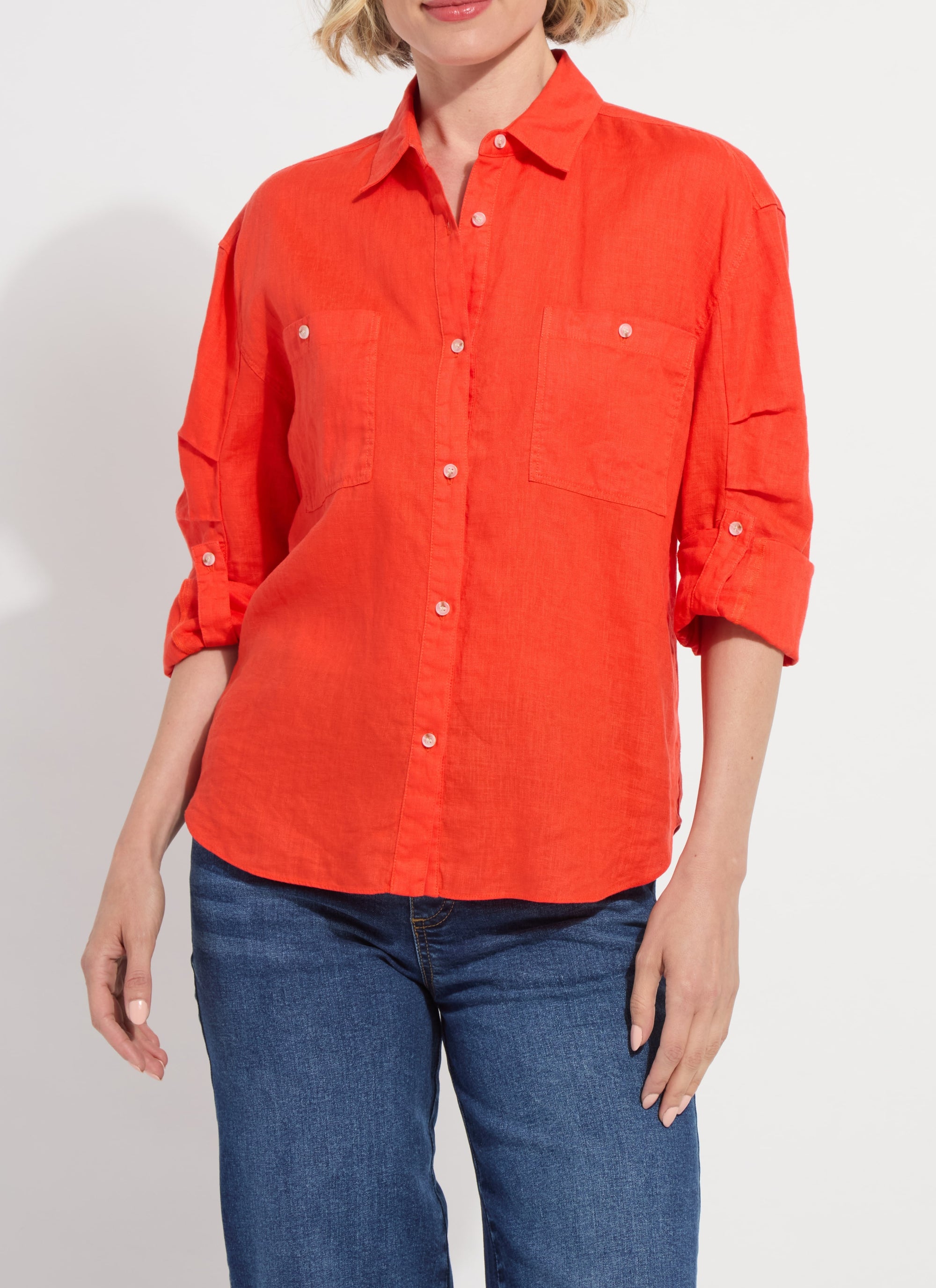 Linen Utility Shirt