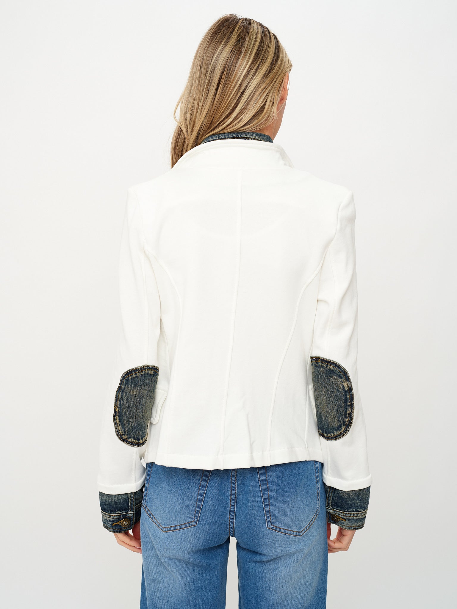 Clarissa Mixed Media Jacket