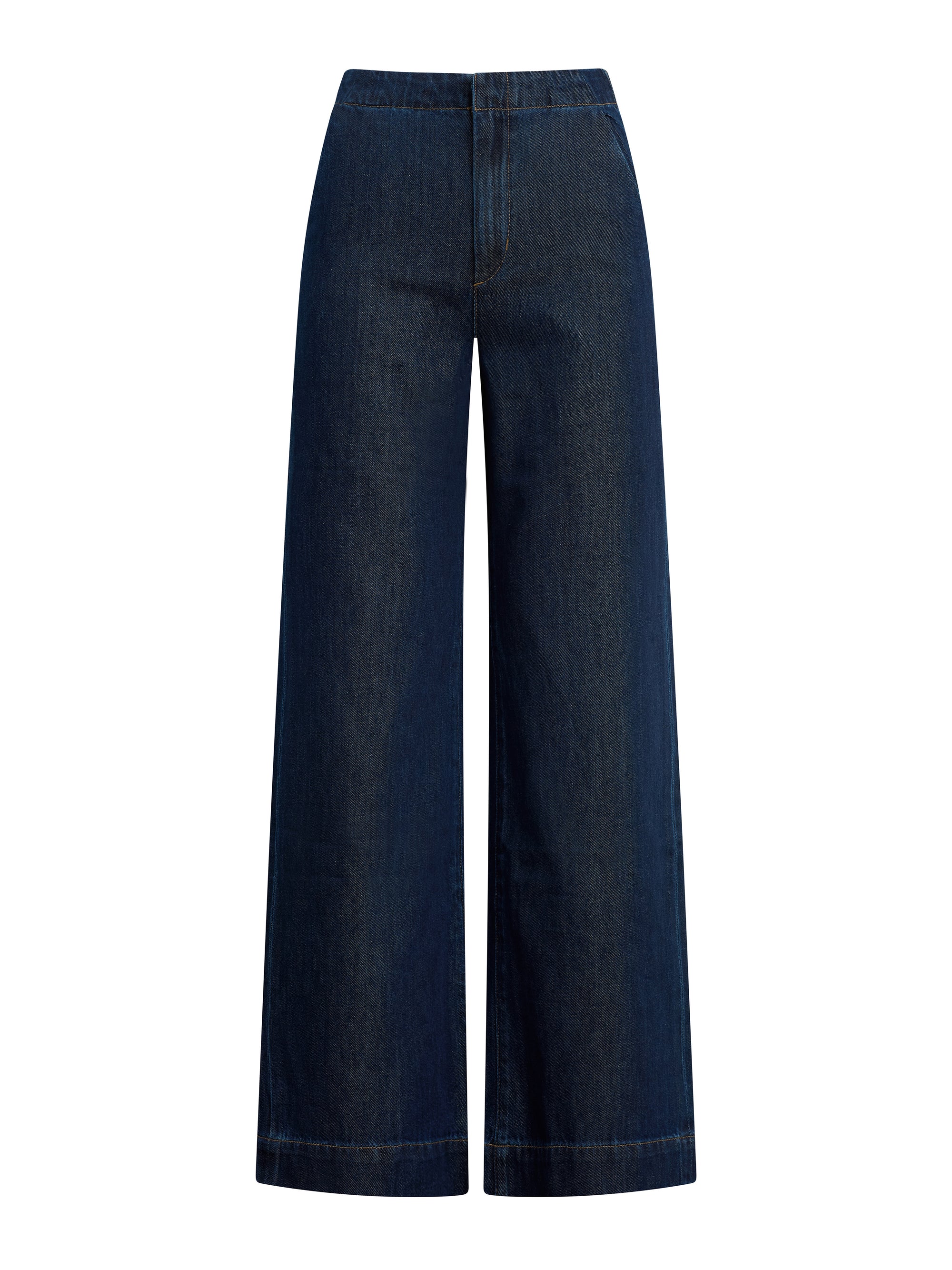 Weightless Clean Denim Trouser