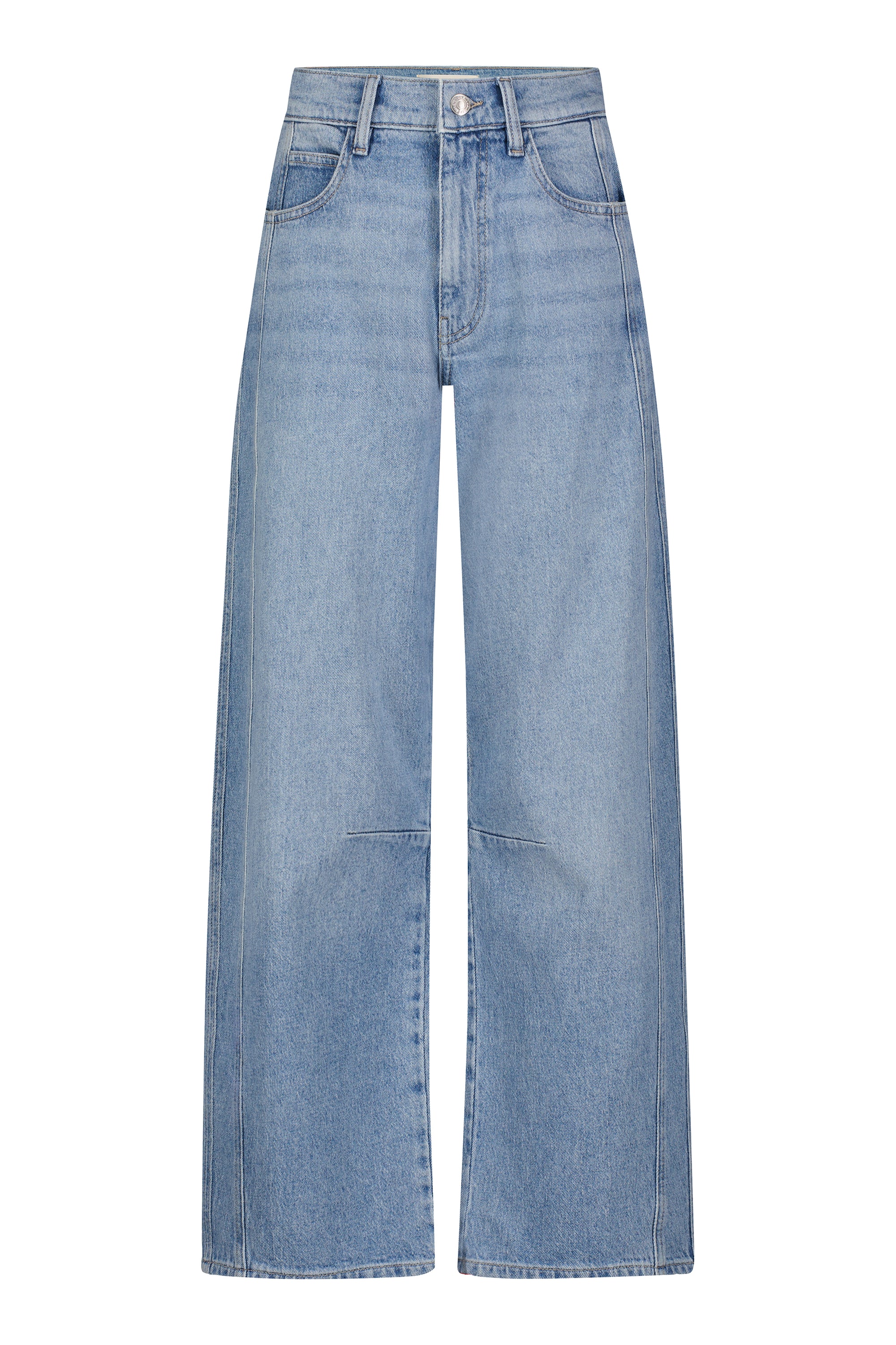 Soft Curve Barrel Leg Jean