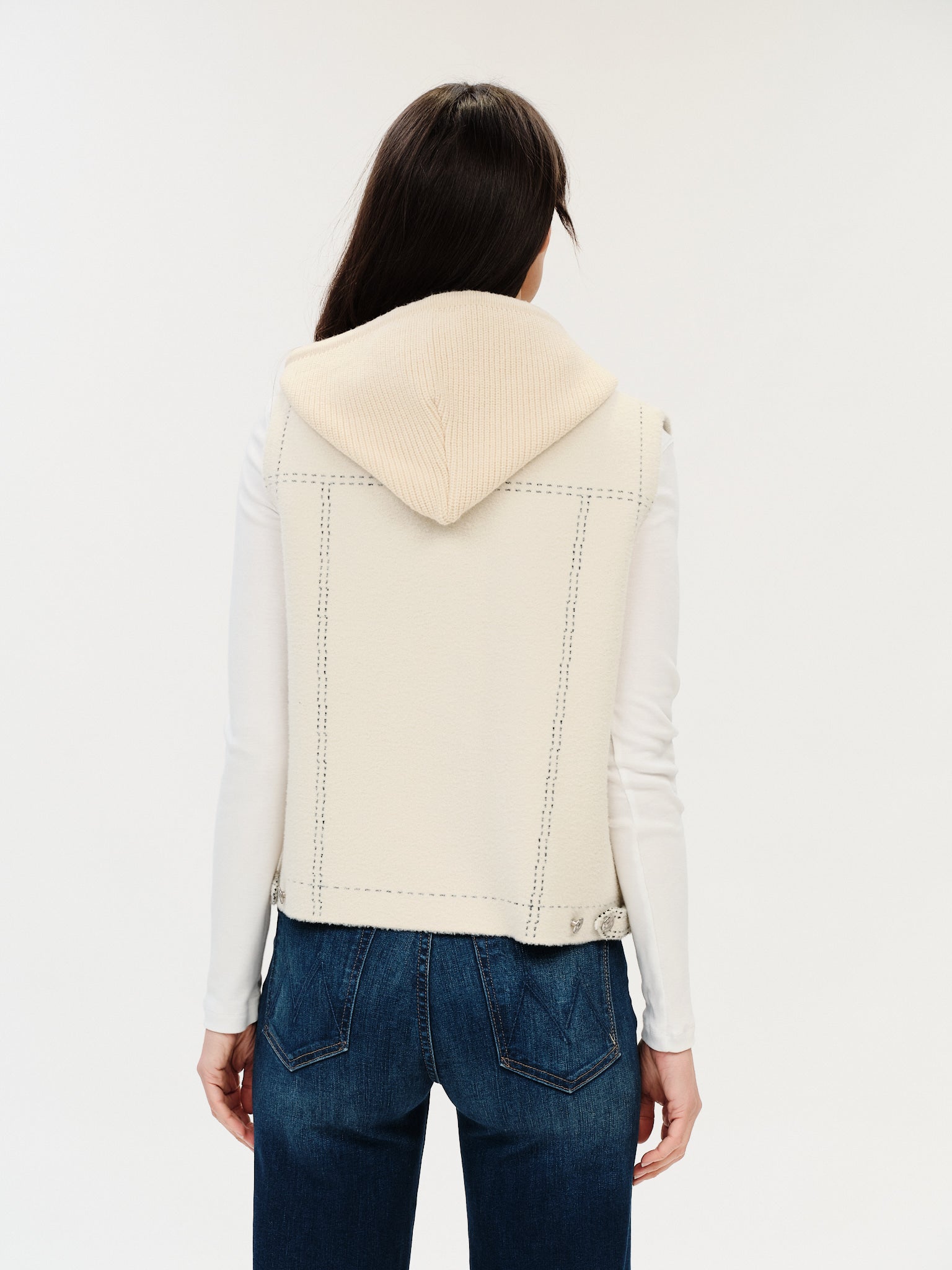 Tommie Exposed Stitch Vest