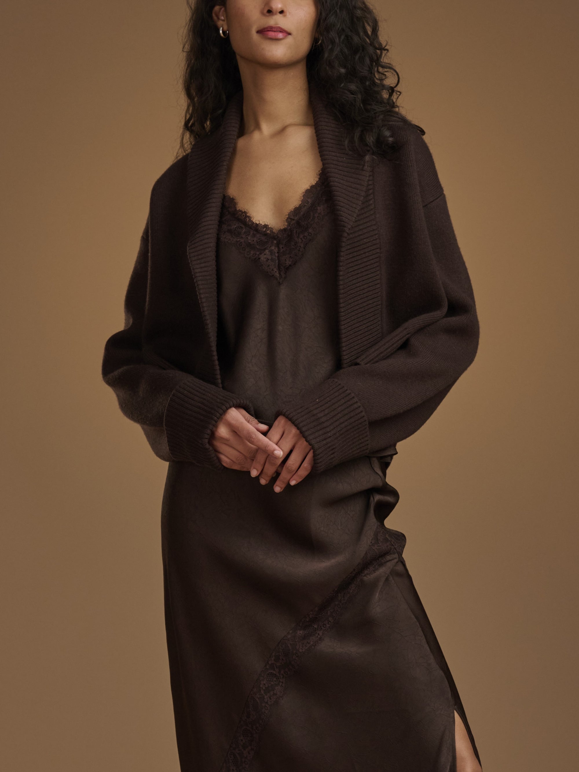 Aria Sweater Open Jacket