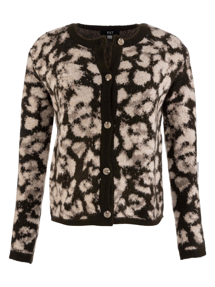 Sadie Animal Print Cardi