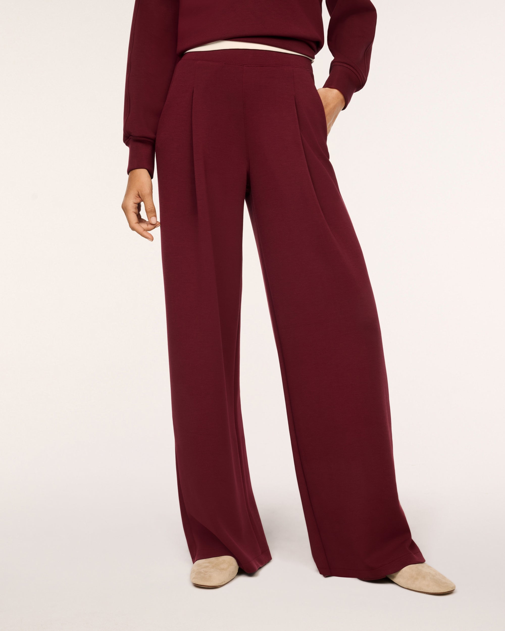 Spanx Airessentials® Pleated Wide Leg Pant