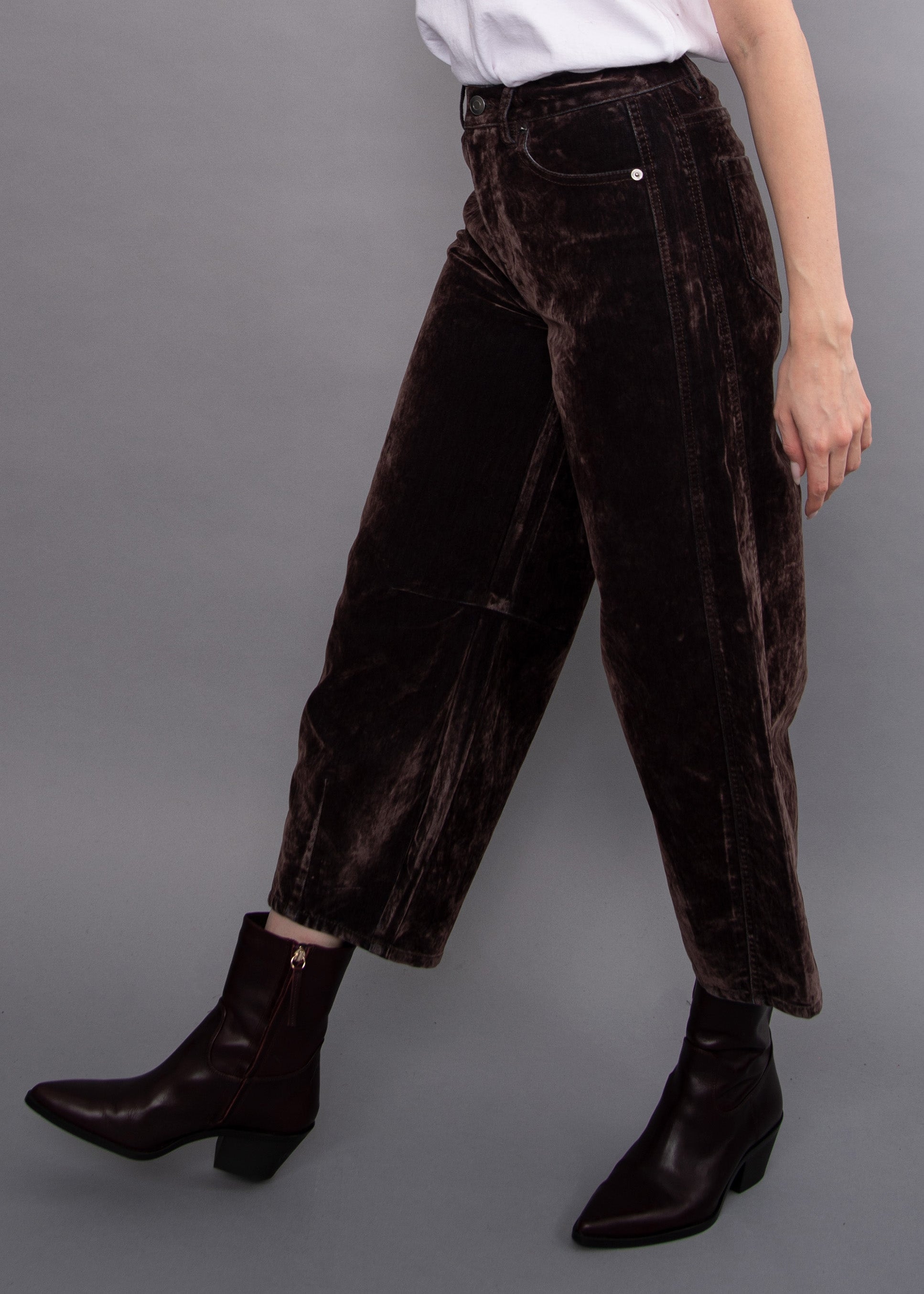 Barni Flocked Barrel Jean