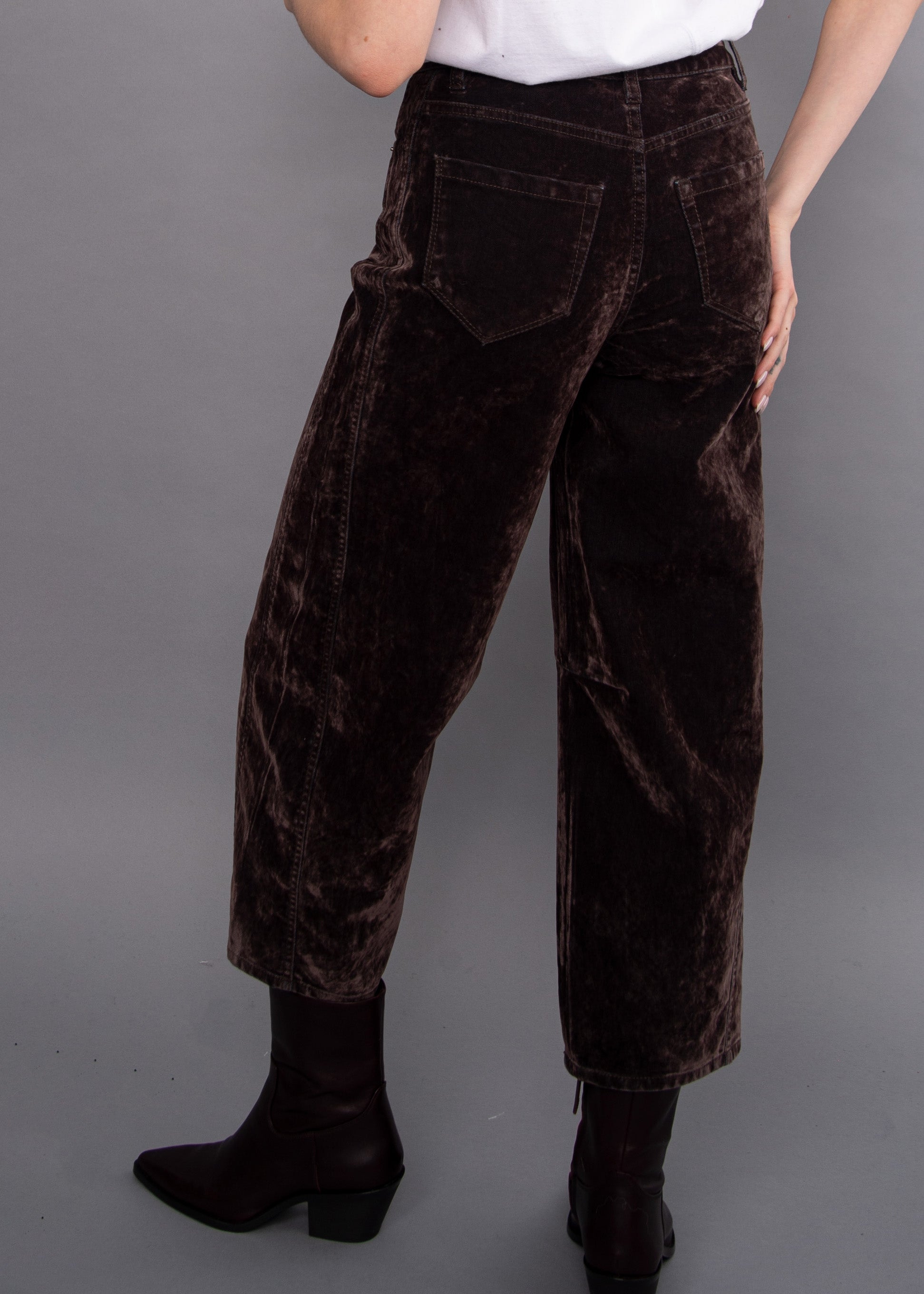 Barni Flocked Barrel Jean