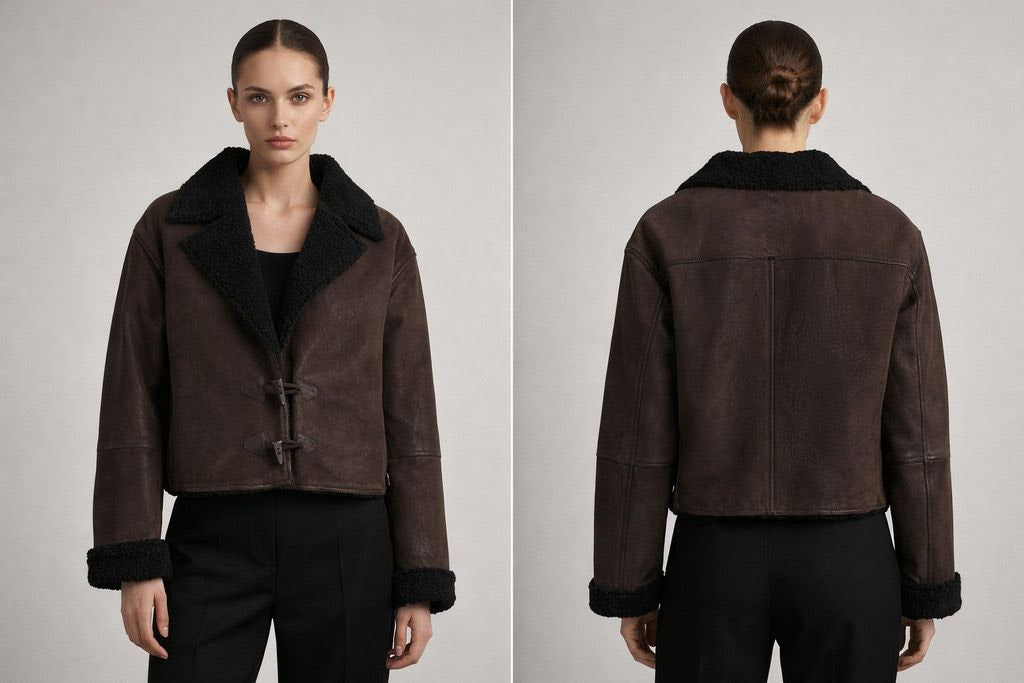 Meli Dark Chocolate Snuffed Jacket