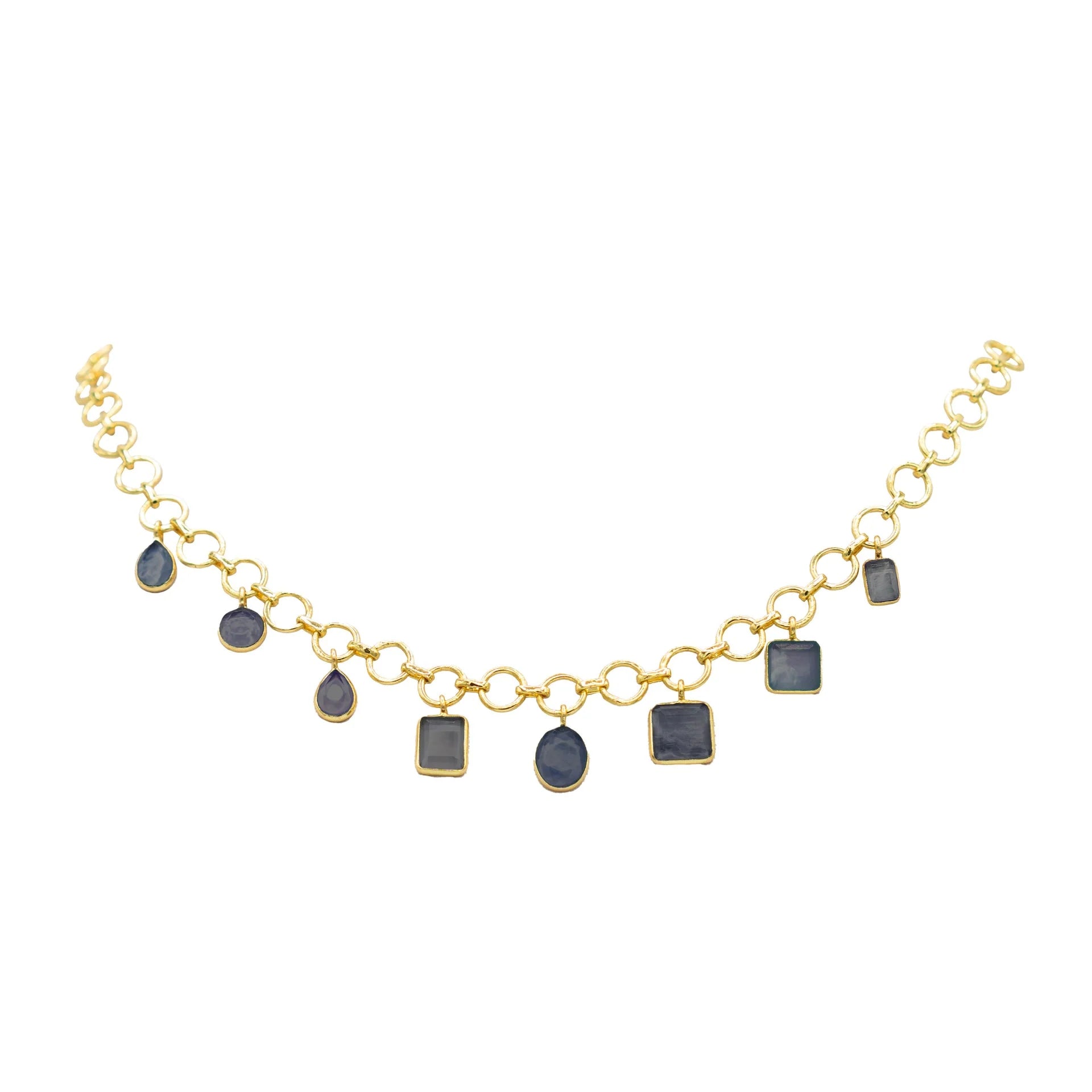 Bia Labradorite Statement Necklace