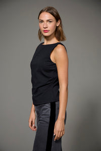 RHINESTONE SCOOP BACK TANK
