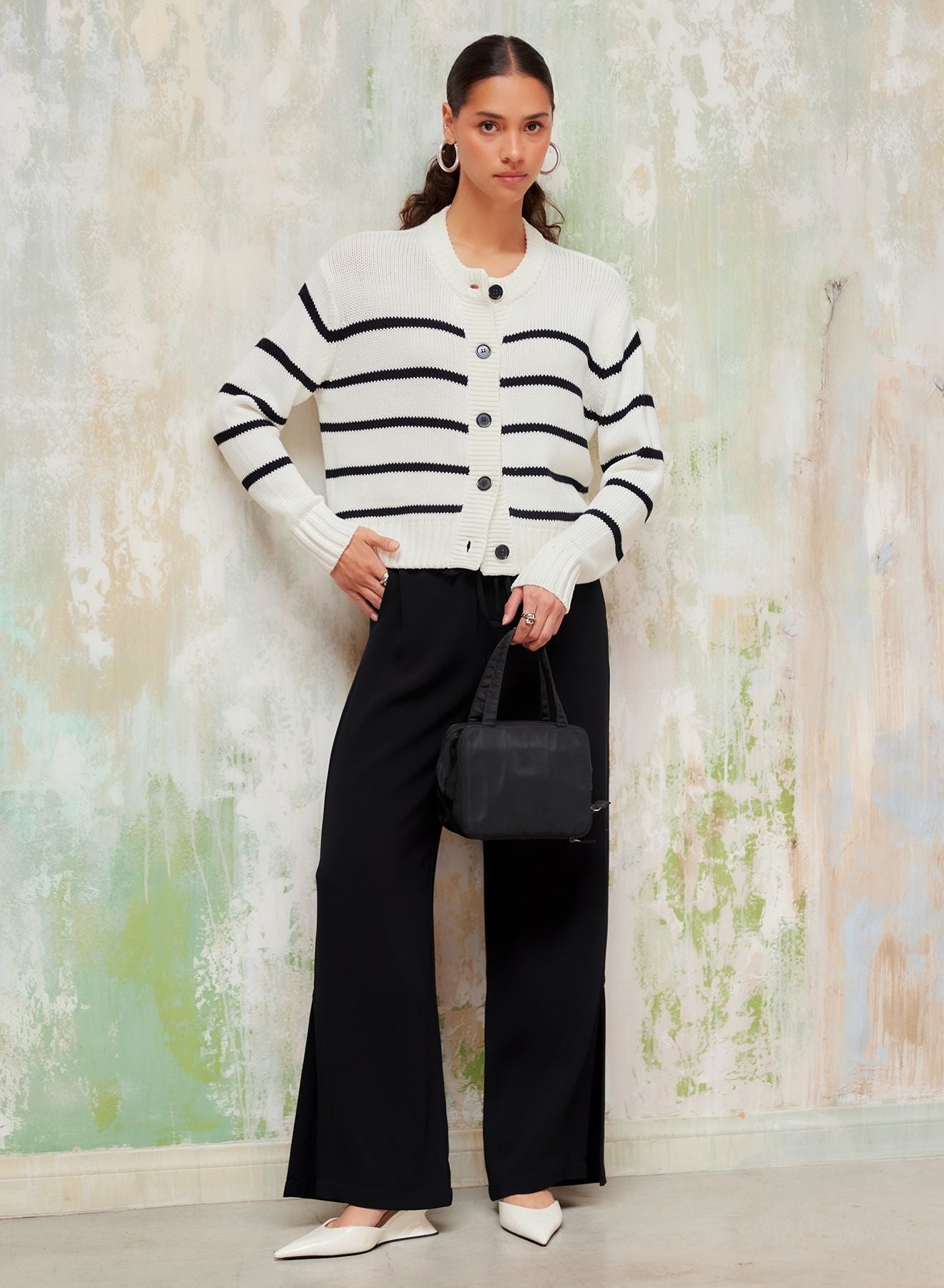 Luca Stripe Cardigan