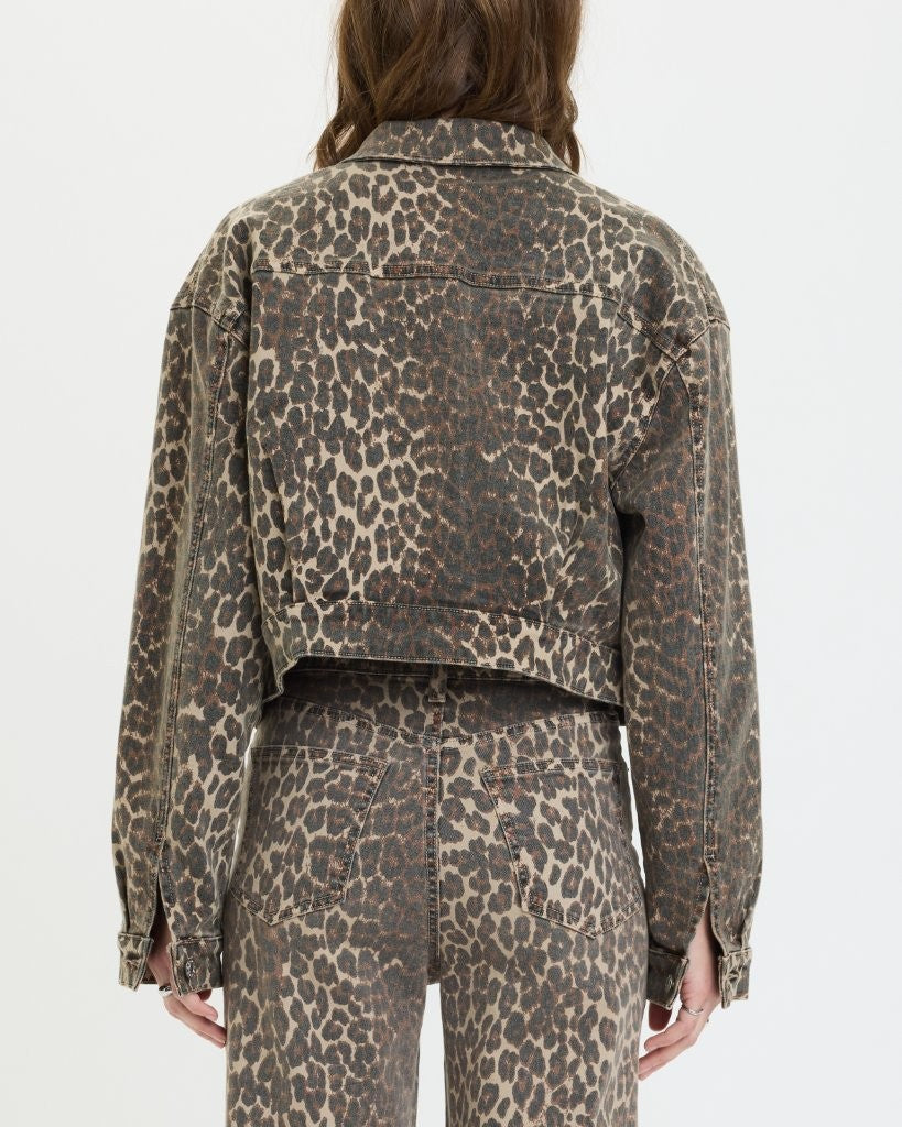 DEL MAR CROPPED TRUCKER JACKET