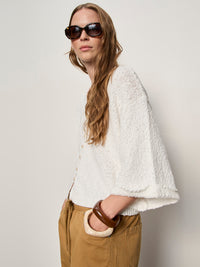 I'M YOURS BUTTON FRONT SWEATER