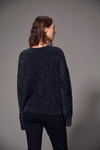FEATHER V-NECK SWEATER
