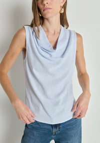 Cille Cowl Neck Tank