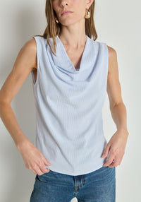 Cille Cowl Neck Tank