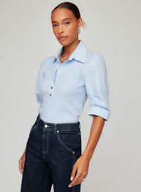 Camden Contrast Henley Top