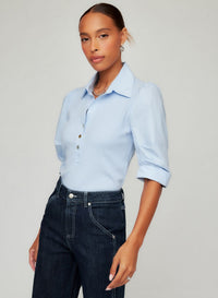 Camden Contrast Henley Top