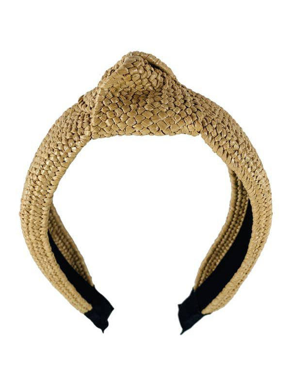 Summer Straw Headband