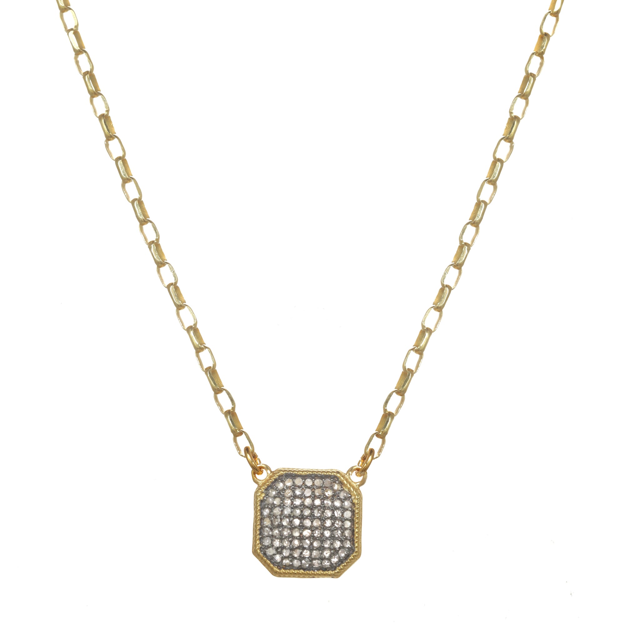 Pave Diamond Everyday Necklace