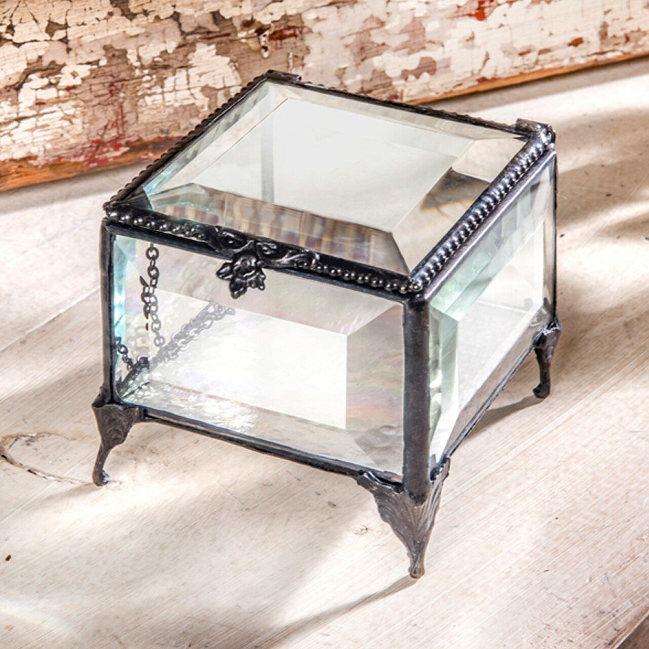 Glass Keepsake Box