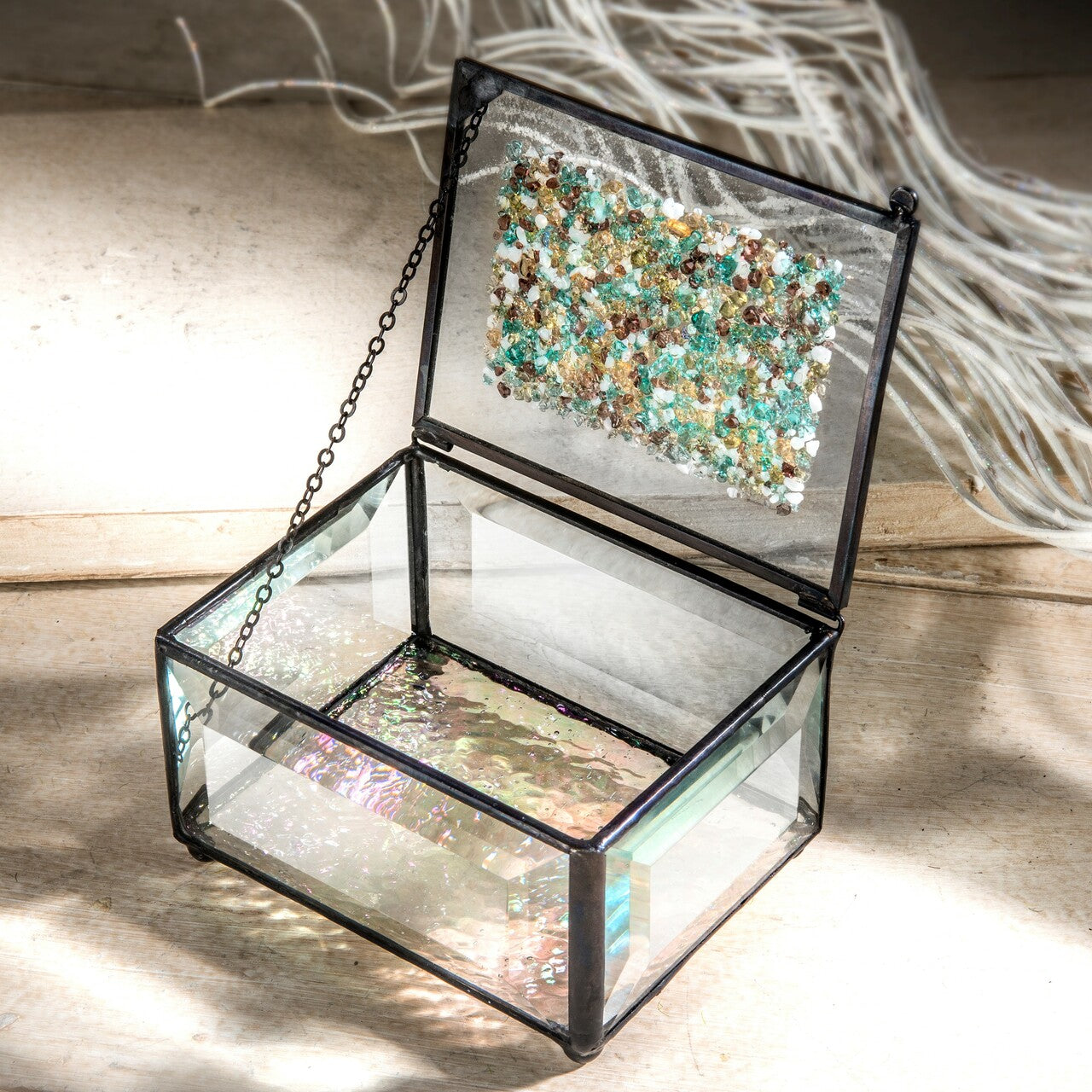 Glass Keepsake Box